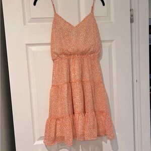 Express Coral Dress
